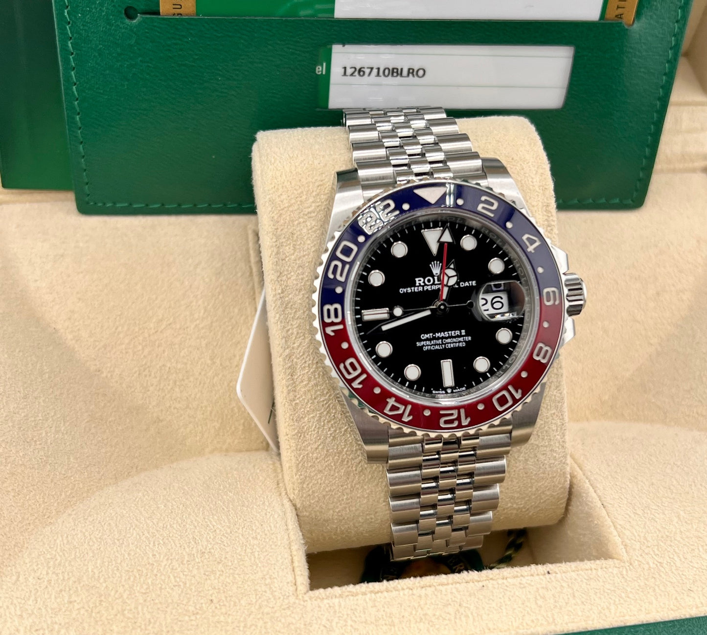 Rolex GMT-Master II 126710BLRO