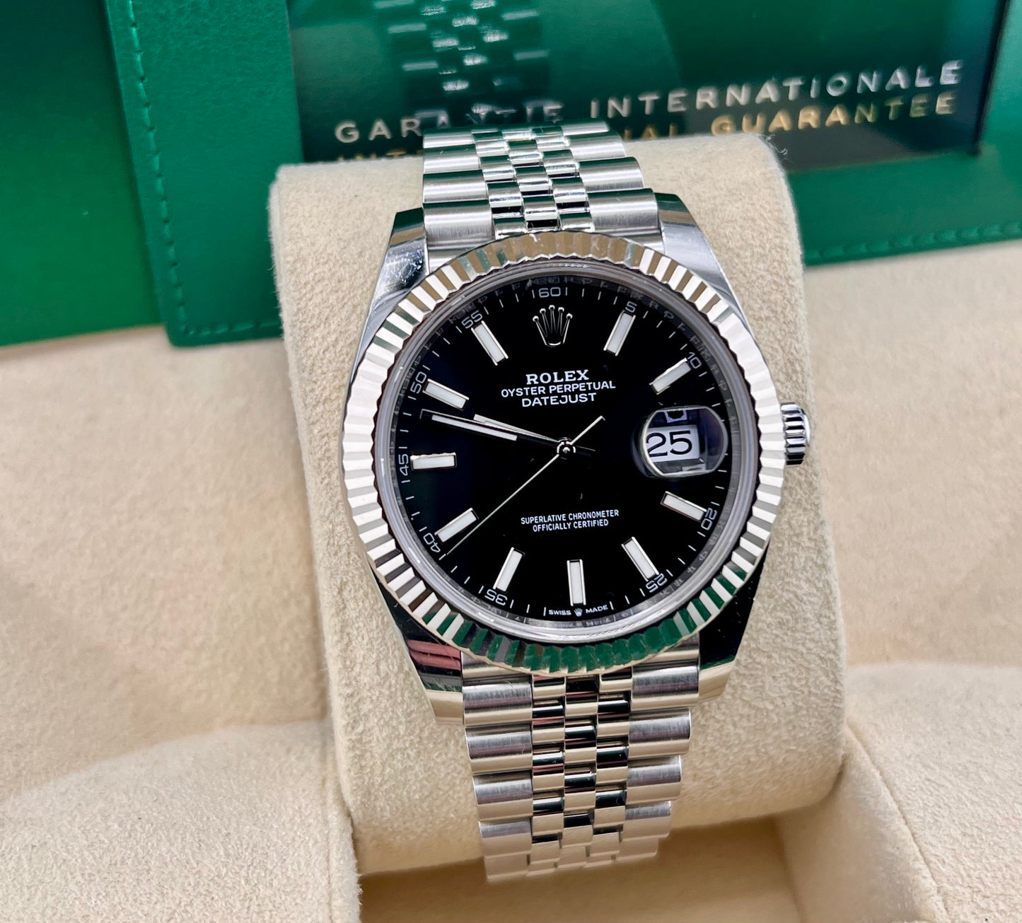 Rolex Datejust 41mm 126334 Black Dial 2021 Jubilèe