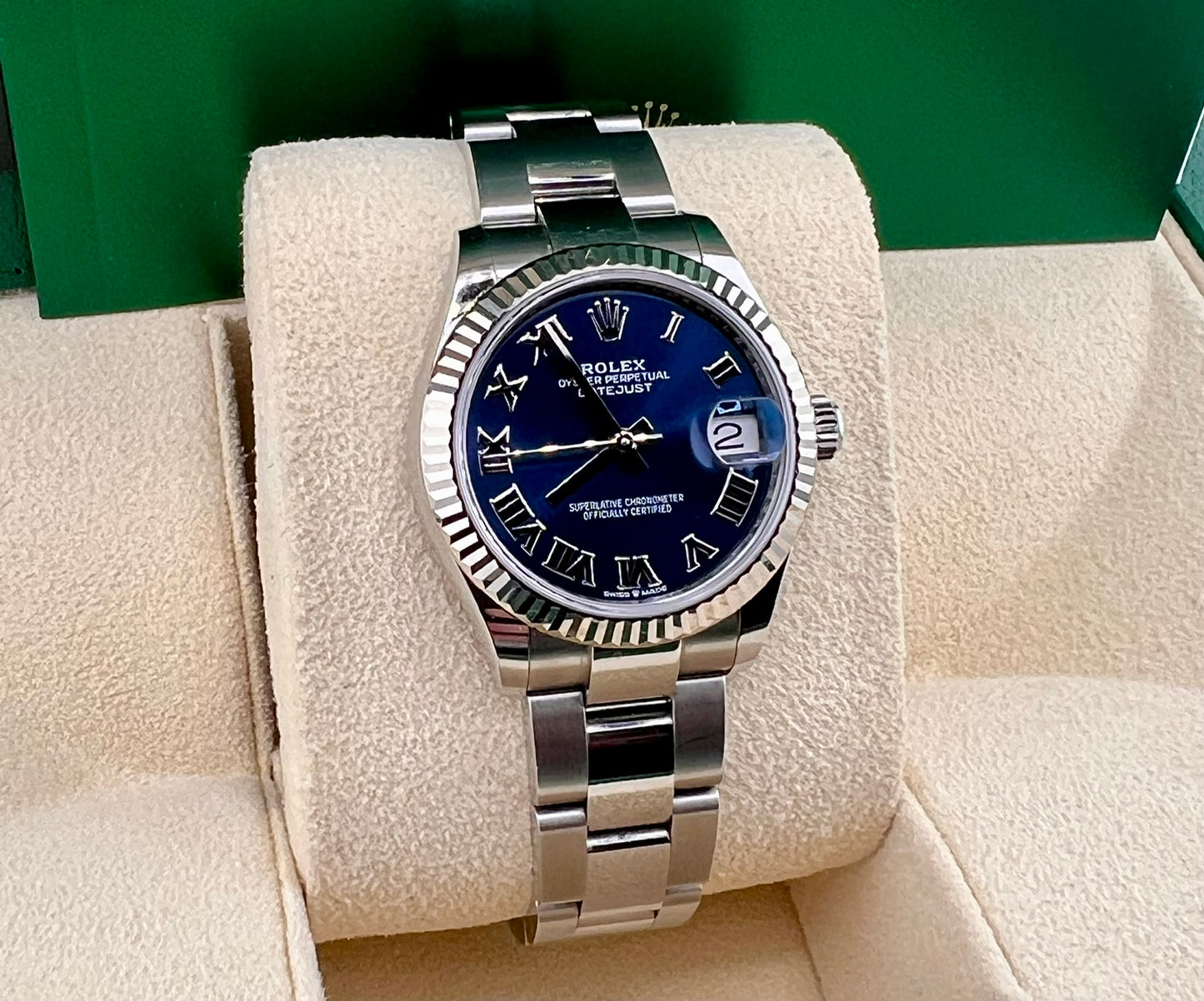 Rolex Datejust 31mm 278274 Oyster Blue Dial Roman index 2022
