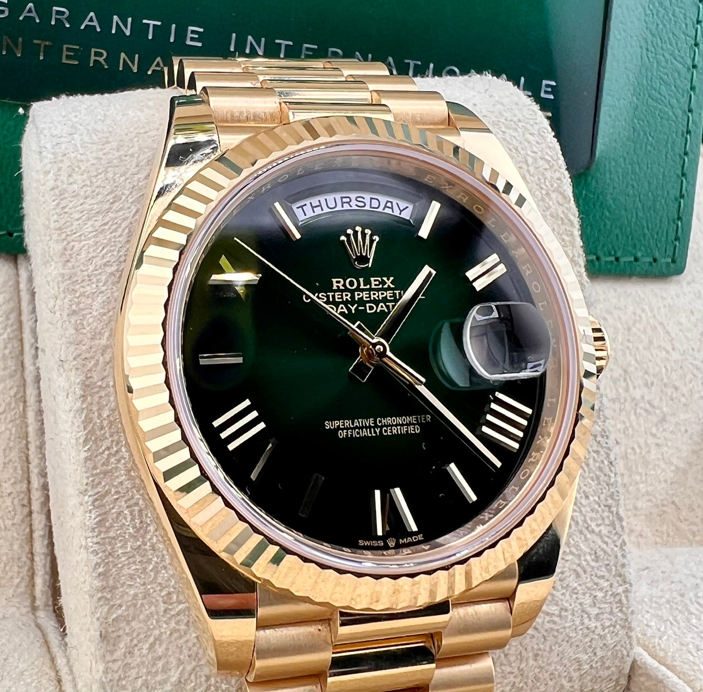 Rolex Day-Date 40mm 228238 Ombrè Dial 2025