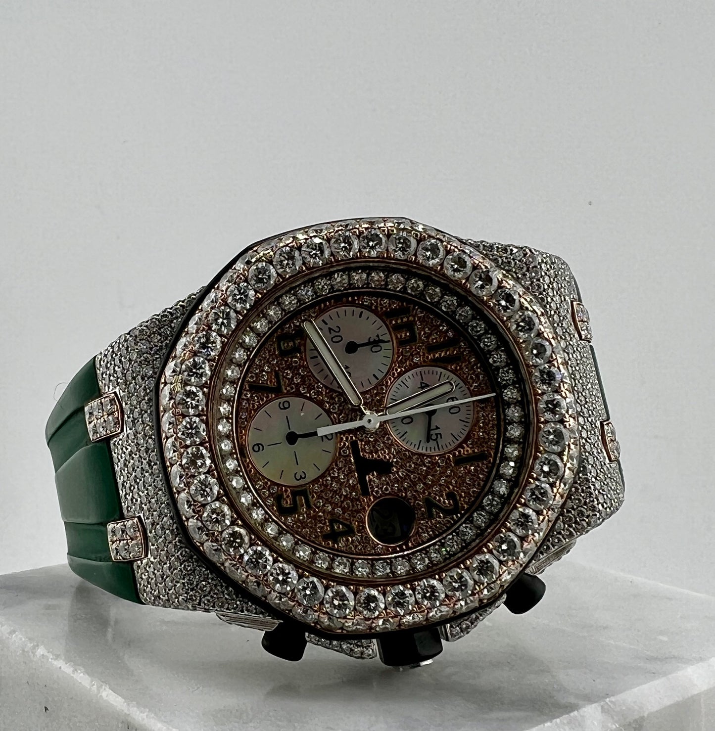 Audemars Piguet 25940SK Custom diamond only watch