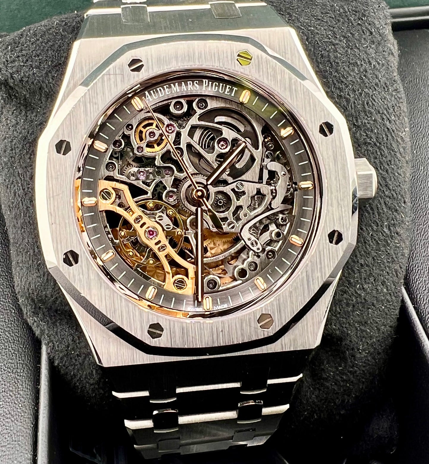 Audemars Piguet Royal Oak Double Balance Wheel Openworked 15407ST 2023 Ita