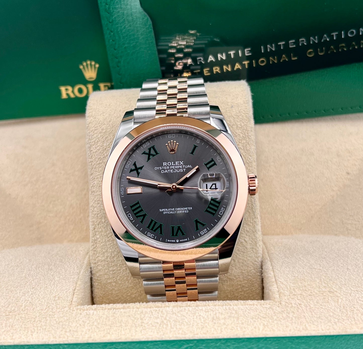 Rolex Datejust 41mm 126301 Wimbeldon Jubilèe 2025 new