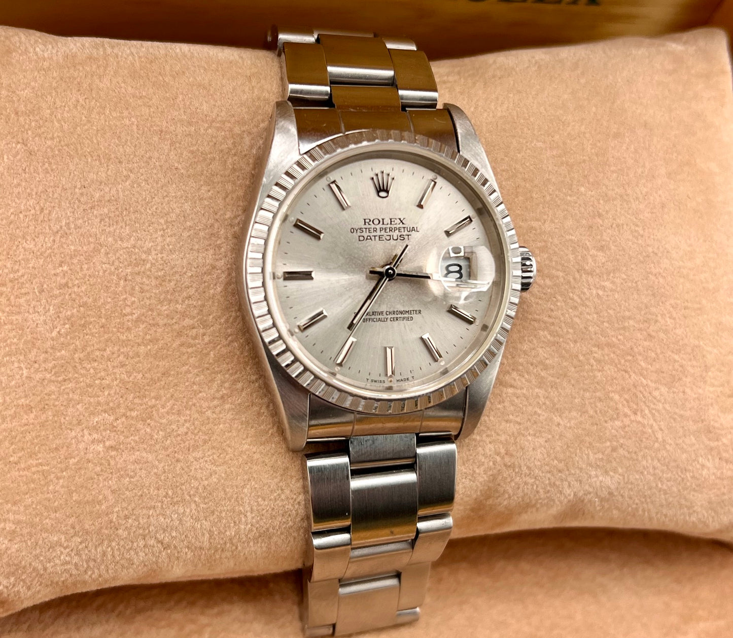 Rolex Datejust 36mm 16220 Oyster 1989 only watch