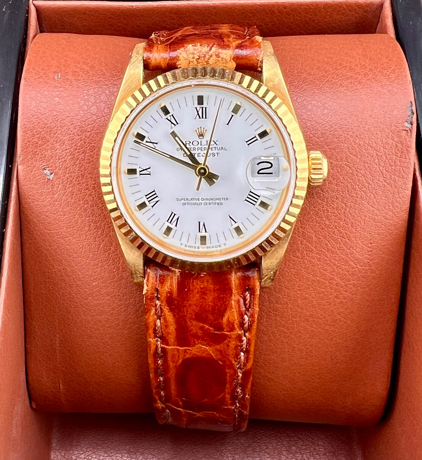 Rolex Datejust 31mm 68278 Boy Paper Rolex No Box 1986 Ita