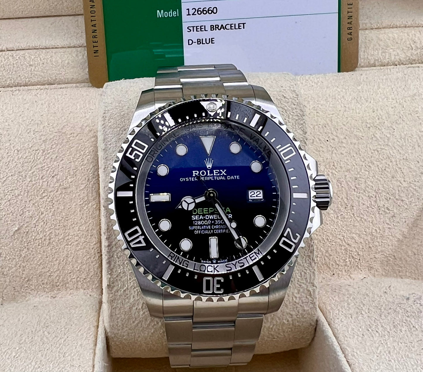 Rolex Sea-Dweller Deepsea 126660 James Cameron 2019 Ita