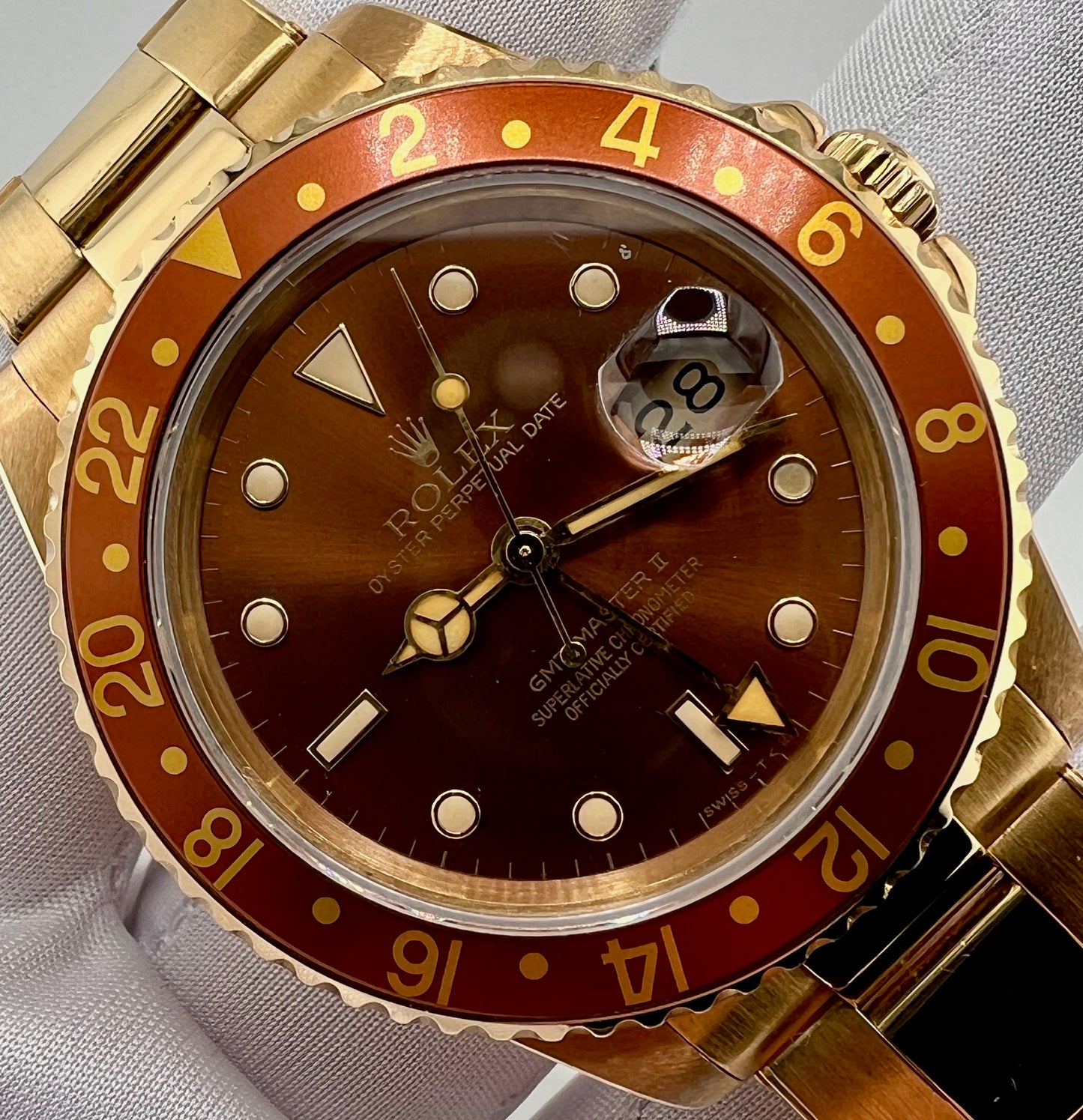 Rolex GMT-Master II 16718 1989 ''Eye Of The Tiger'' oyster