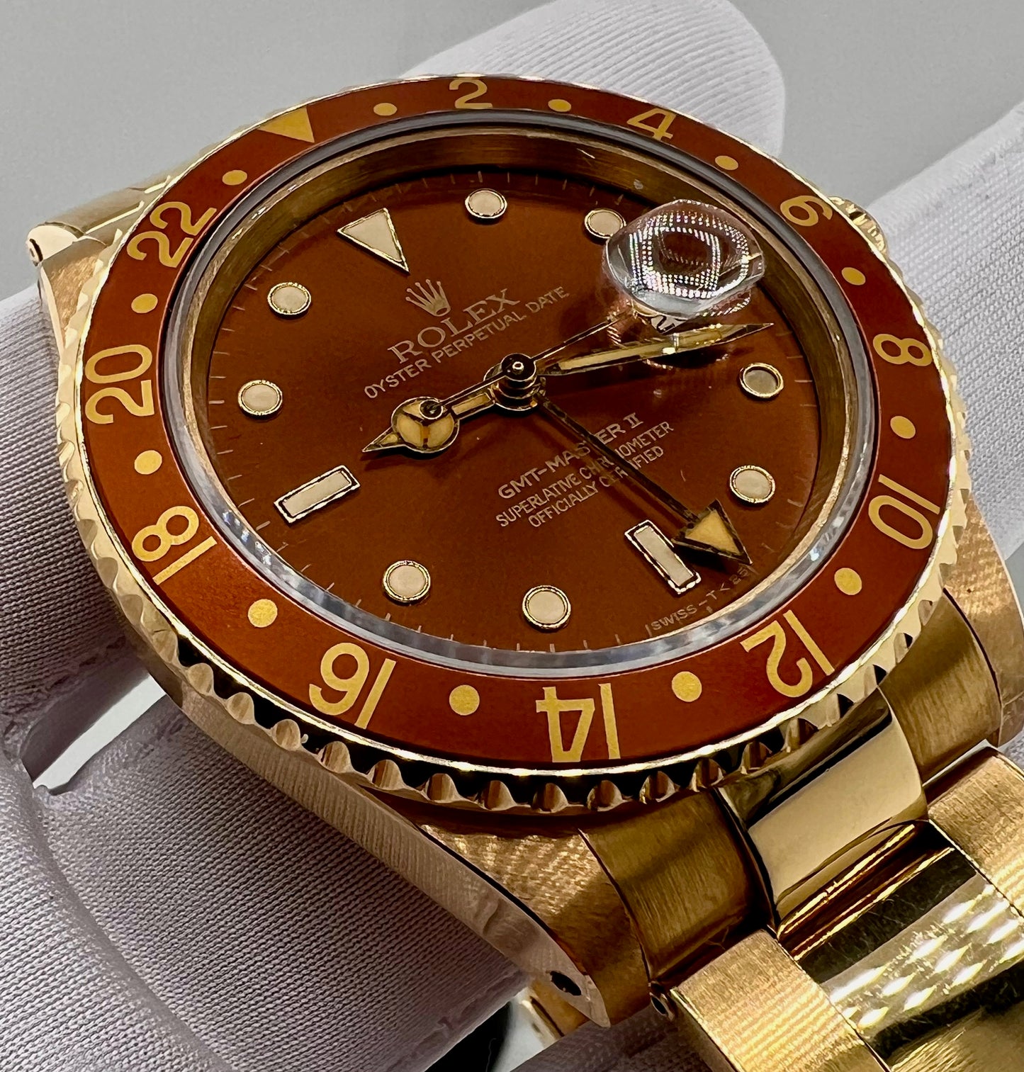 Rolex GMT-Master II 16718 1989 ''Eye Of The Tiger'' oyster