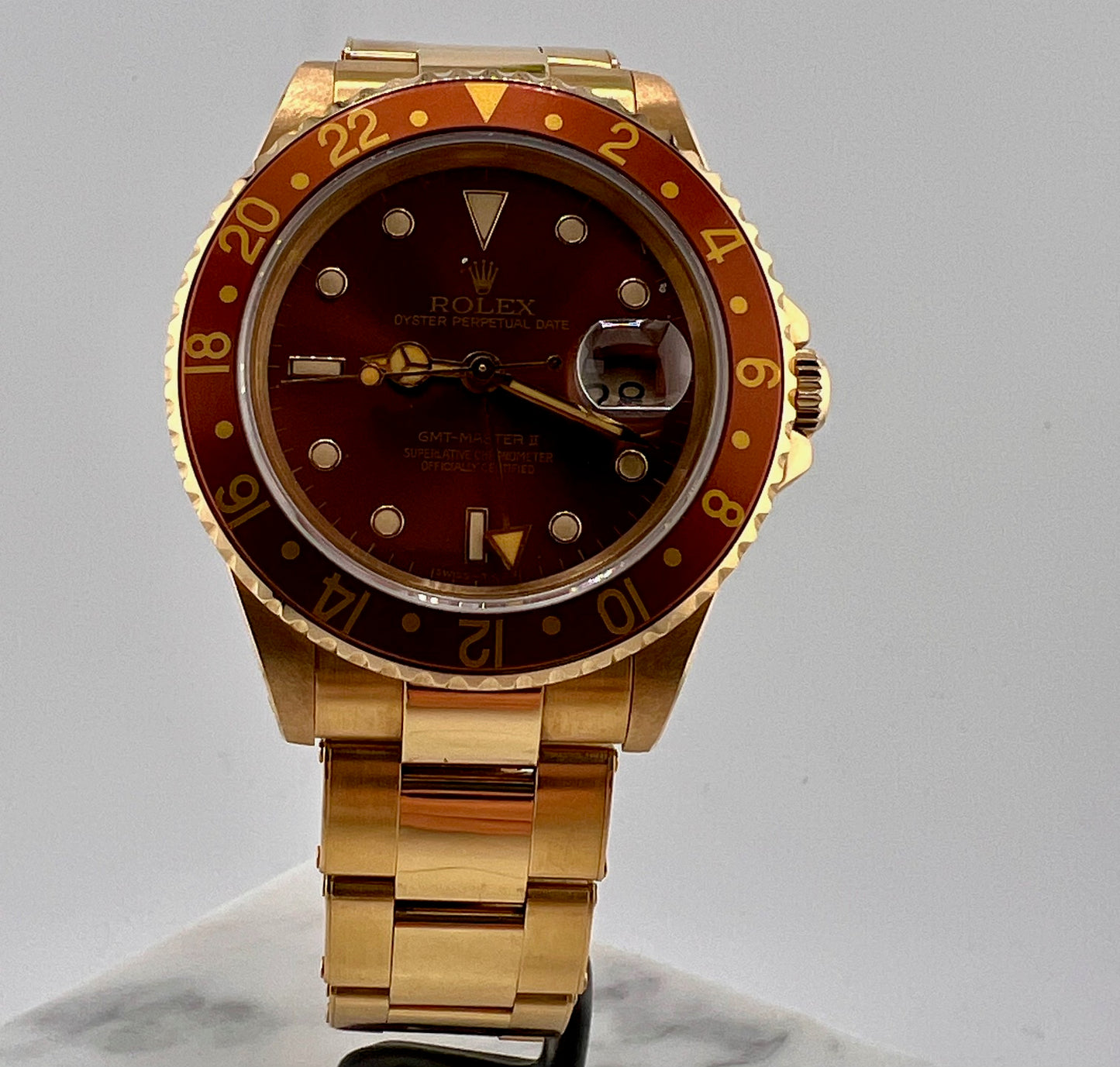 Rolex GMT-Master II 16718 1989 ''Eye Of The Tiger'' oyster