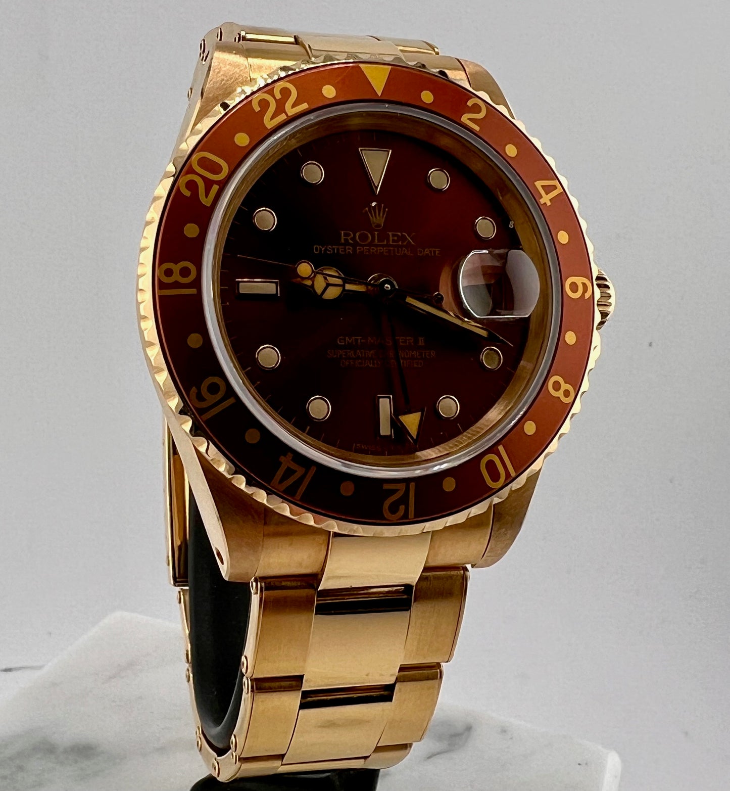 Rolex GMT-Master II 16718 1989 ''Eye Of The Tiger'' oyster