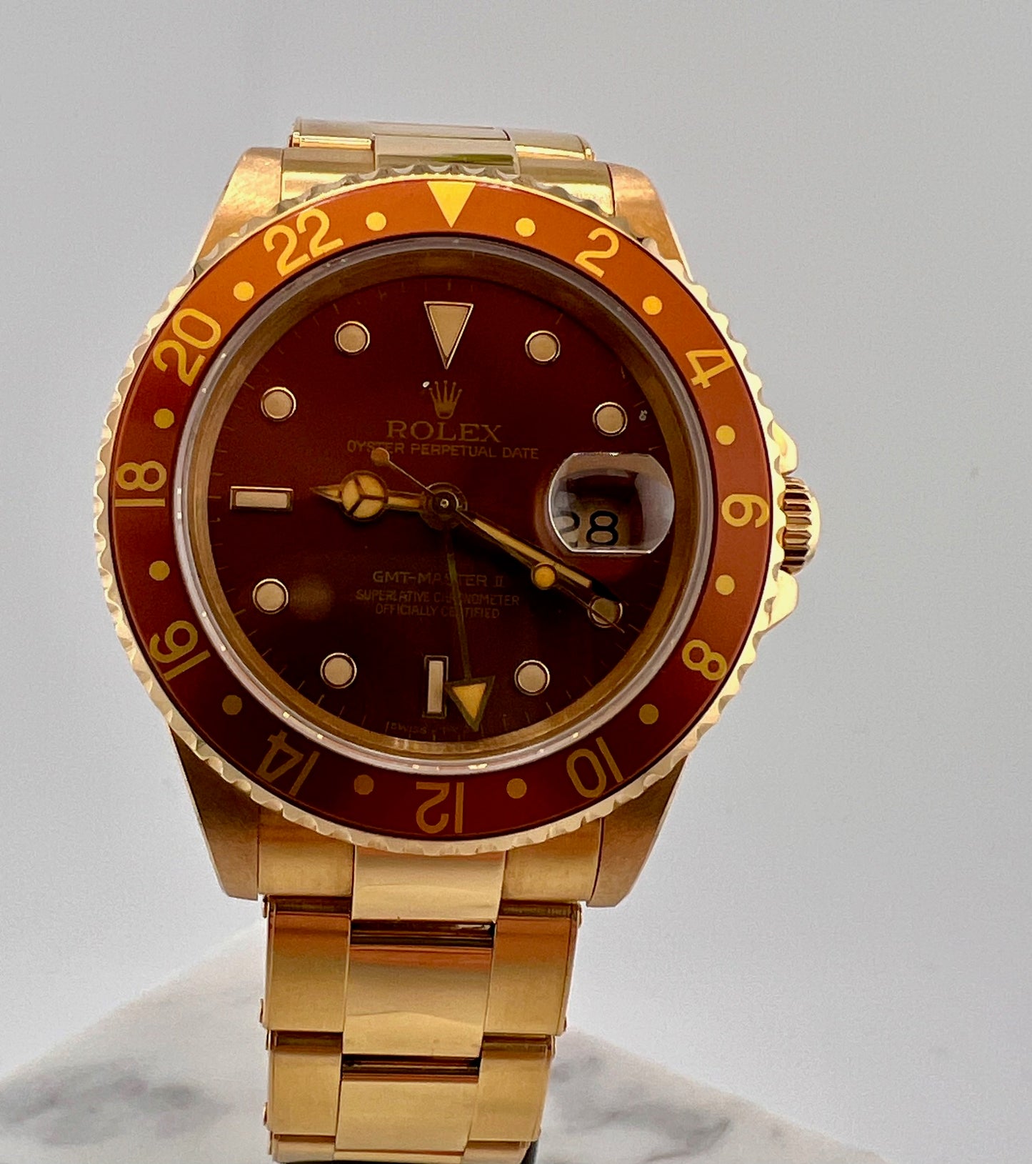 Rolex GMT-Master II 16718 1989 ''Eye Of The Tiger'' oyster