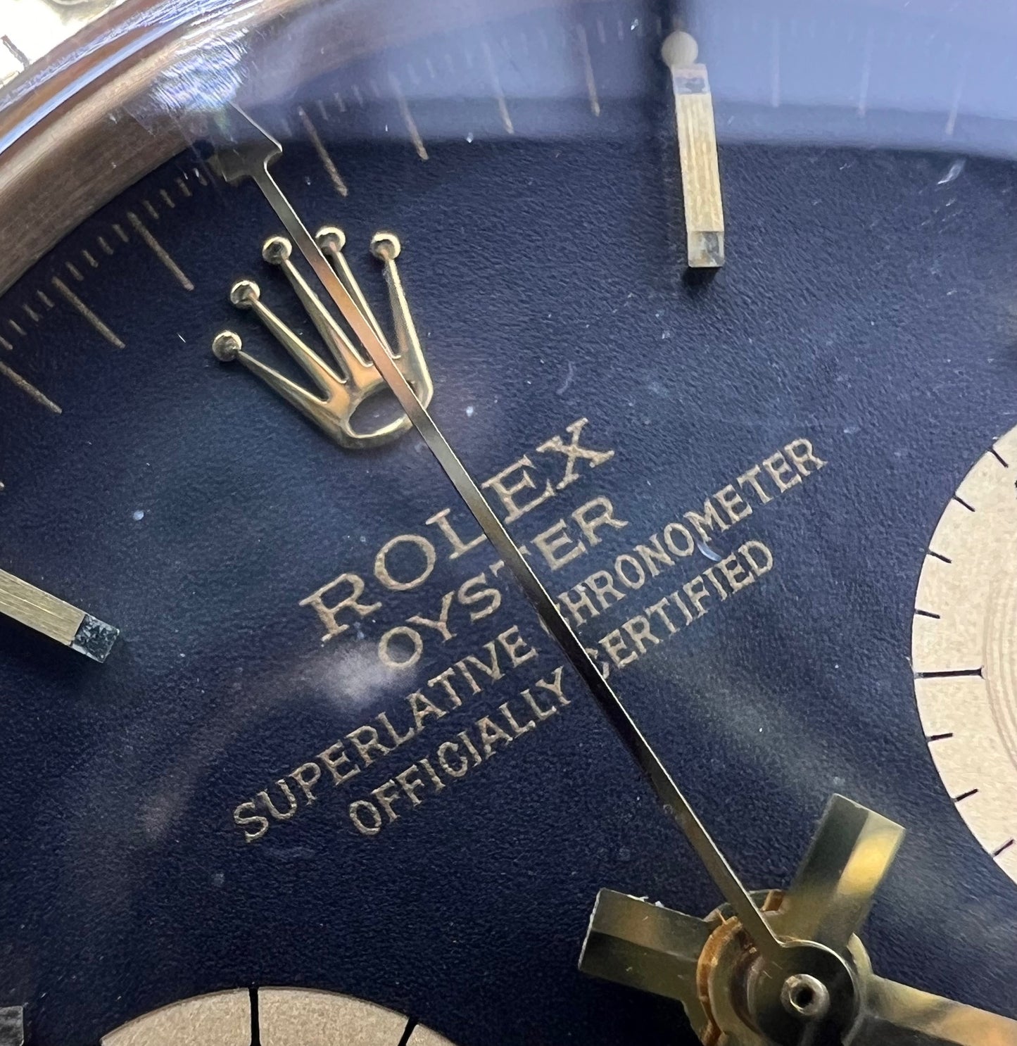 Rolex Daytona 6265 Yellow Gold Full Set R Serial 1987 ITA 37mm