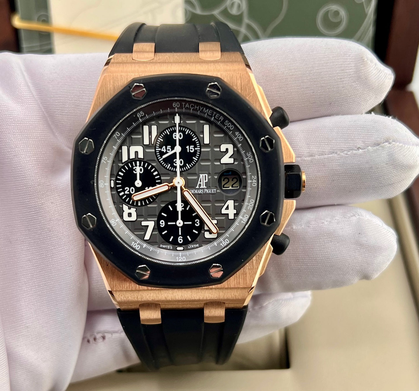 Audemars Piguet Royal Oak Offshore Chronograph 25940OK 2010 Full Set 42mm