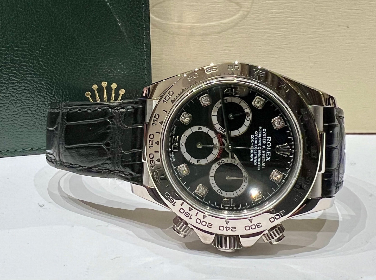 Rolex Daytona 16519 Black Diamond Index 1999 (CH)