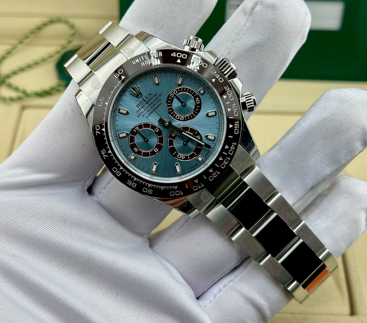 Rolex Daytona 116506 Platino 2019 NEW Full Stickers