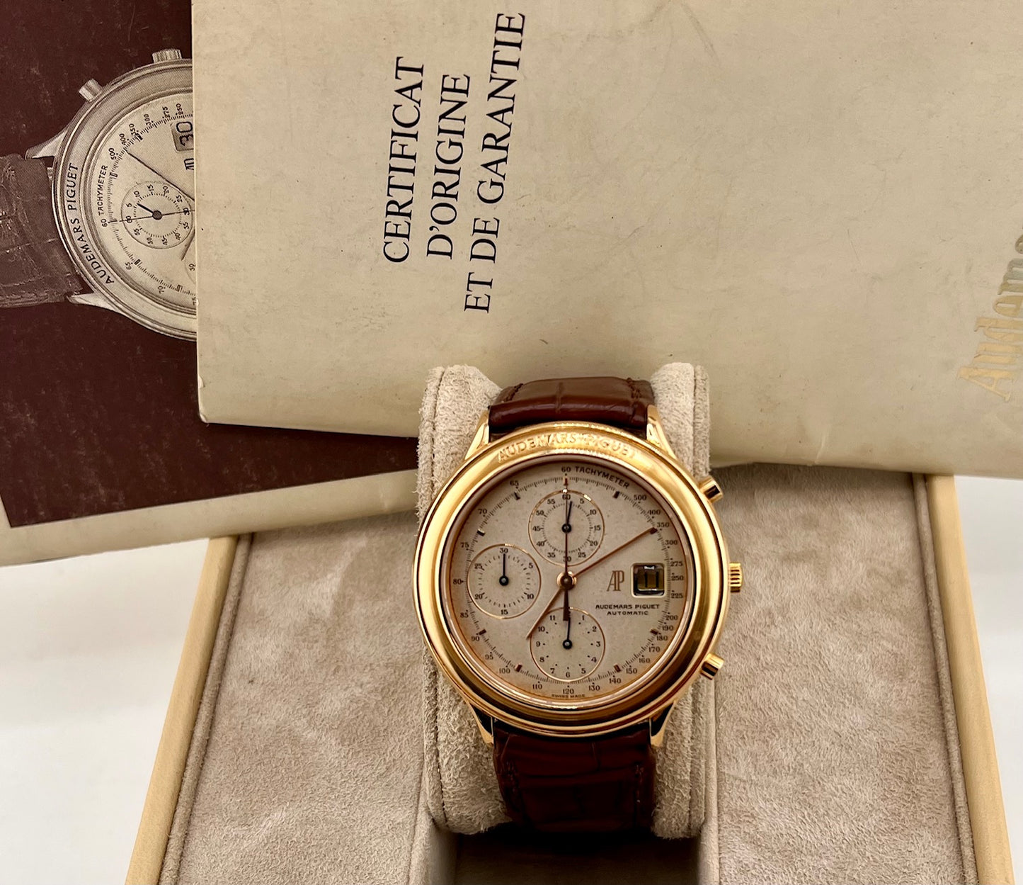 Audemars Piguet Huitieme 25644OR 40mm 1988 Full Set ITA