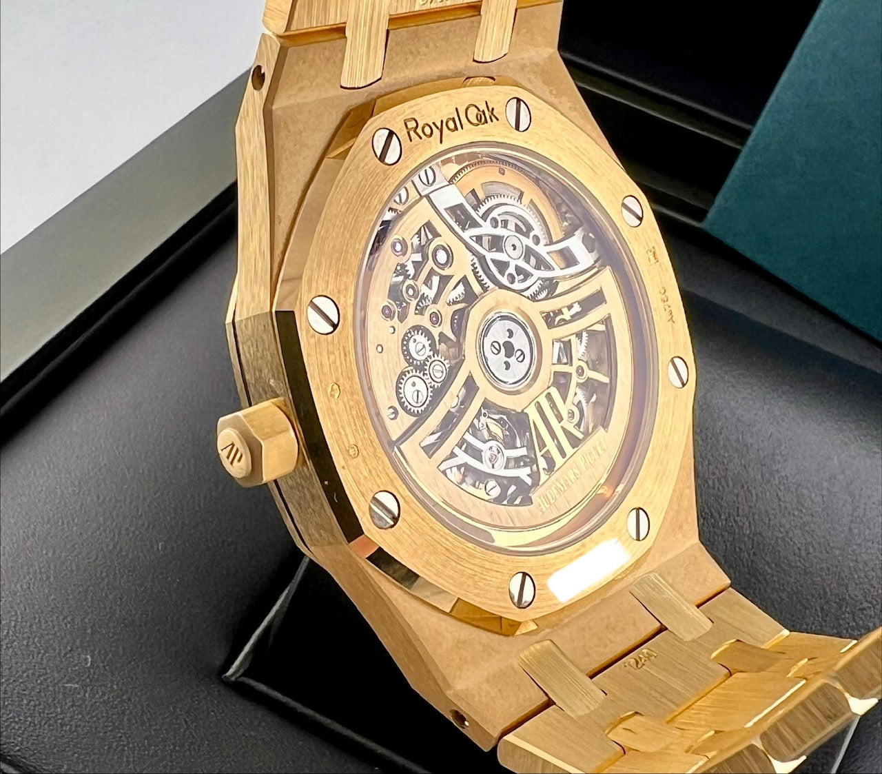 Audemars Piguet "jumbo" Extra-thin Openworked Royal Oak 16204BA 2025 NEW 39mm