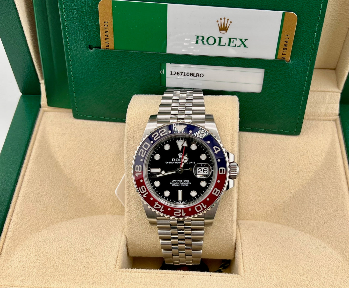 Rolex GMT-Master II 126710BLRO