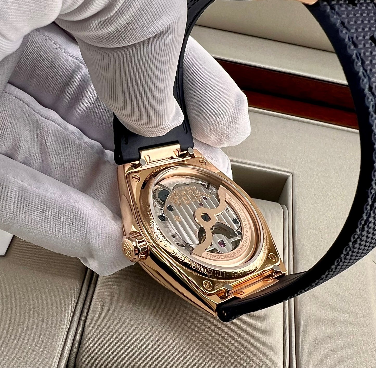 Frederique Constant Highlife Tourbillon Perpetual Calendar Manufacture Rose gold new 2025