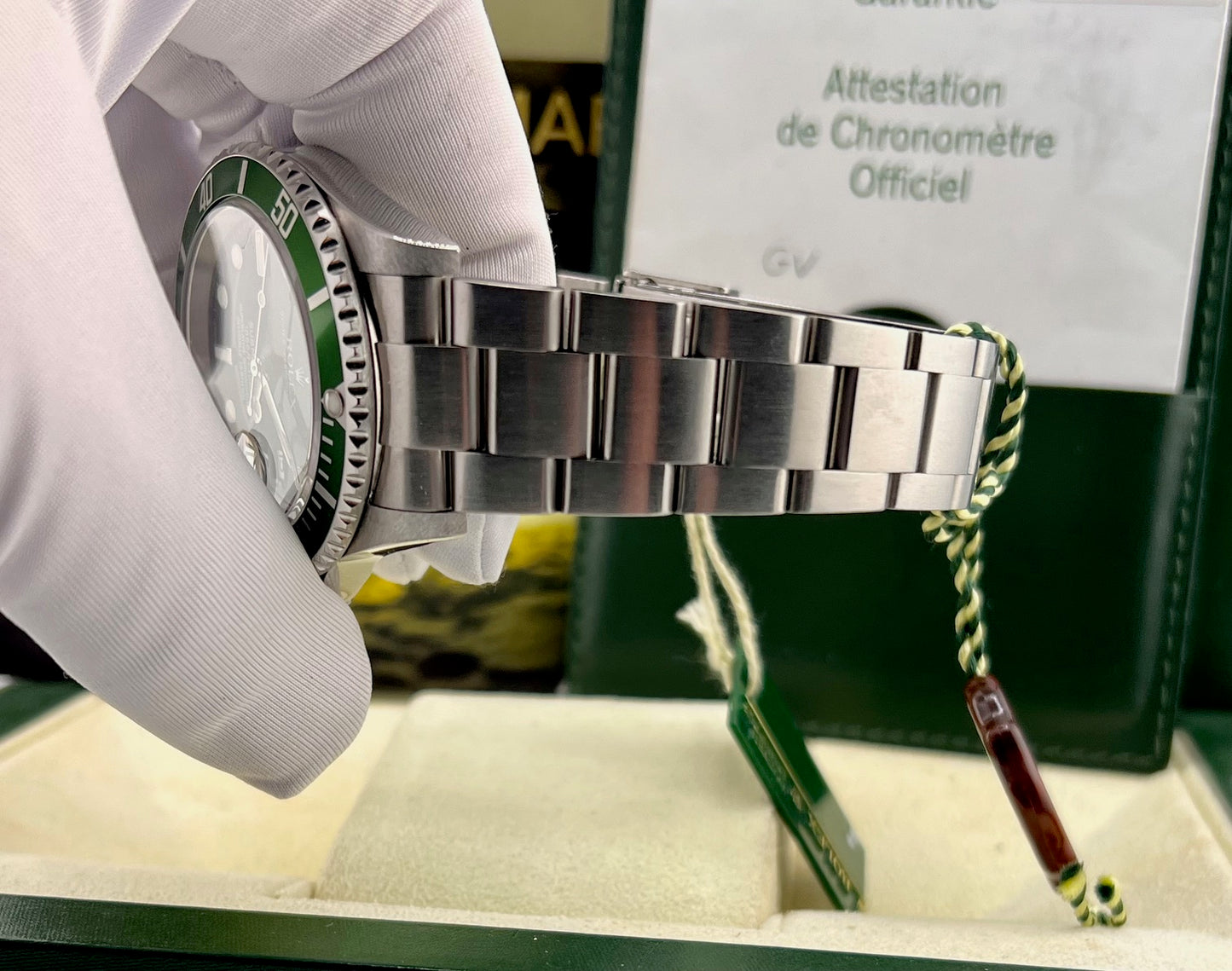 Rolex Submariner "Kermit" 16610LV Full Set Like New 2005 (Grecia)