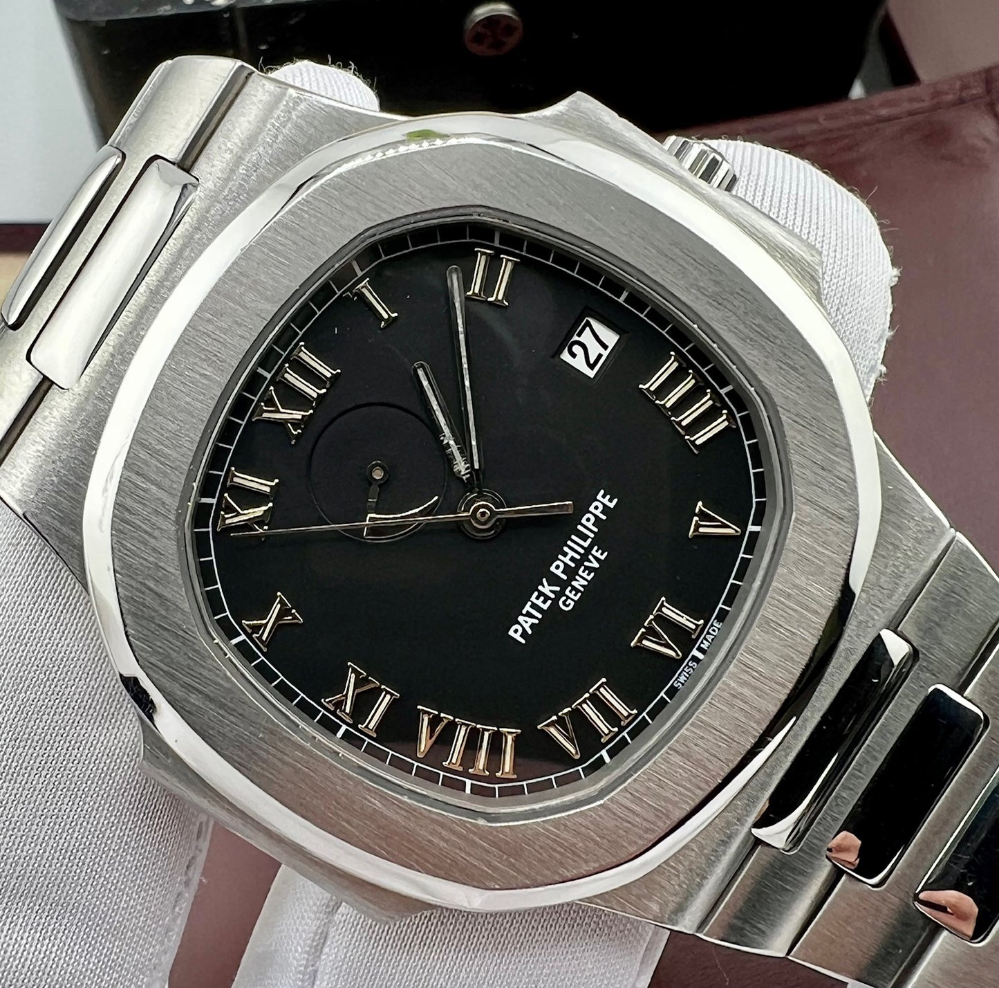 Patek Philippe Nautilus 3710/1A Full Set 1998 Ita 42mm