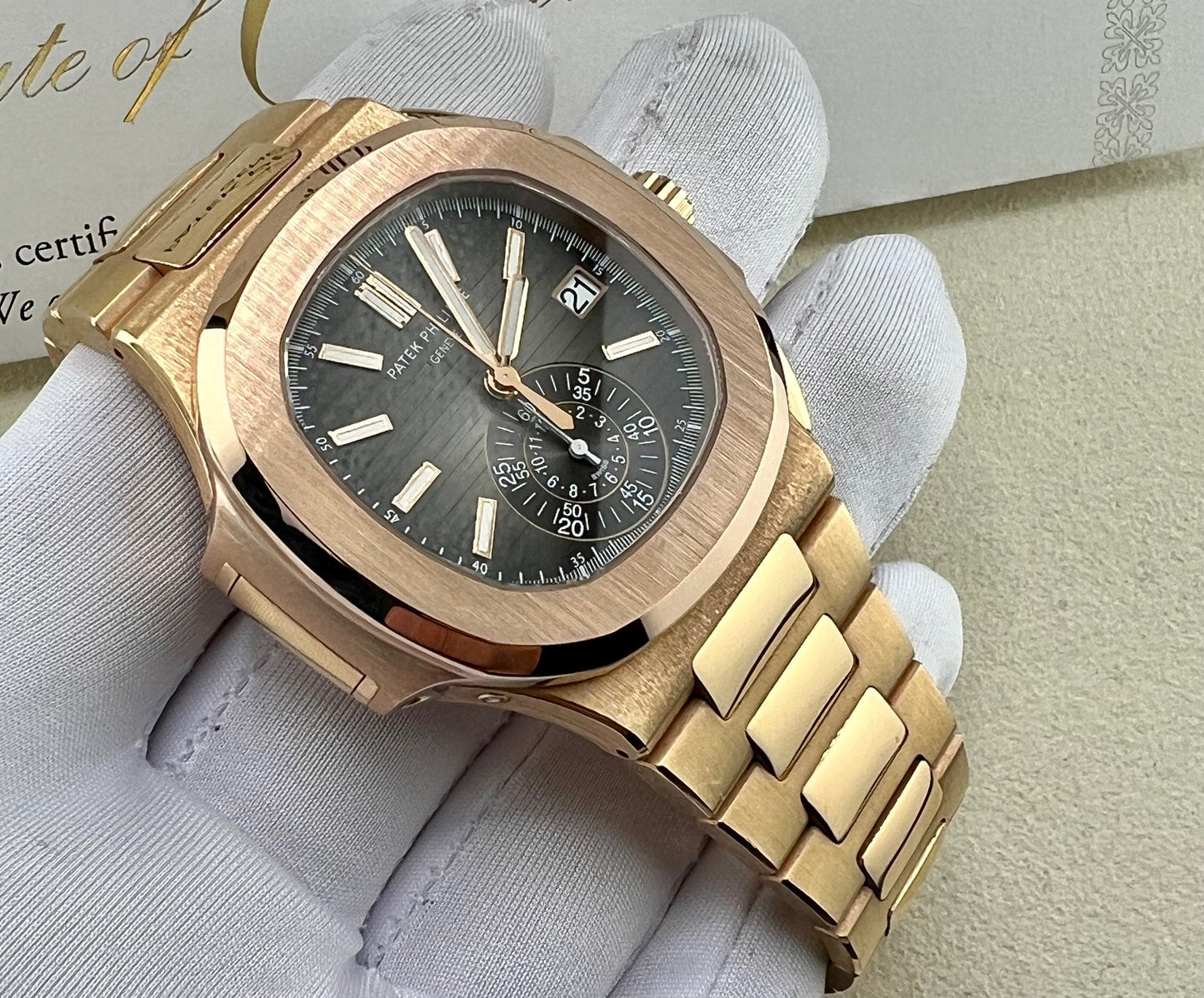 Patek Philippe Nautilus 5980/1R-001 Chocolate 2018 (Giappone)