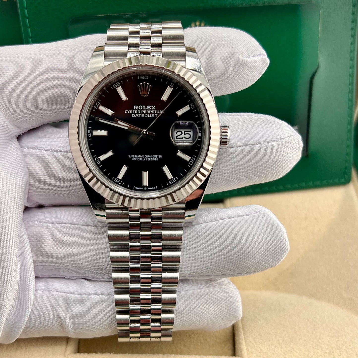 Rolex Datejust 41mm 126334 Black Dial 2021 Jubilèe