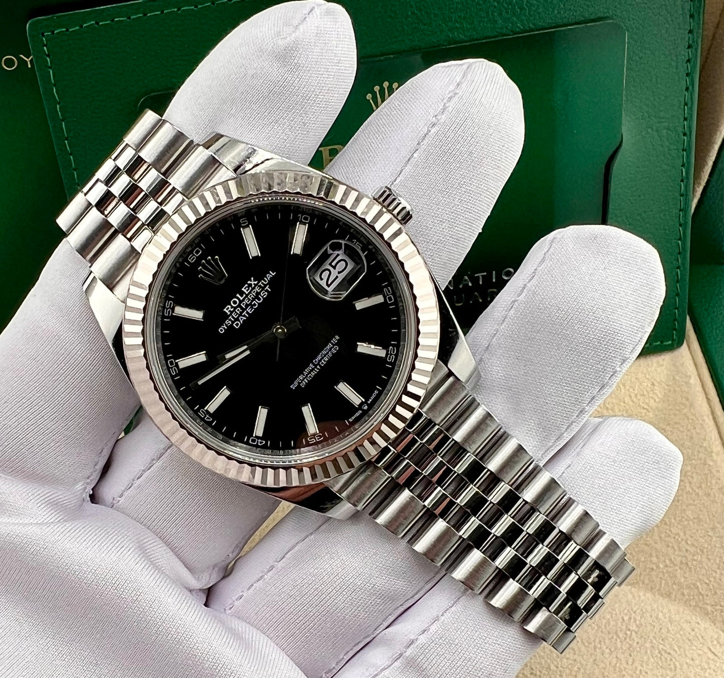 Rolex Datejust 41mm 126334 Black Dial 2021 Jubilèe