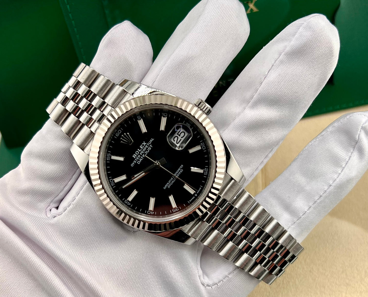 Rolex Datejust 41mm 126334 Black Dial 2021 Jubilèe