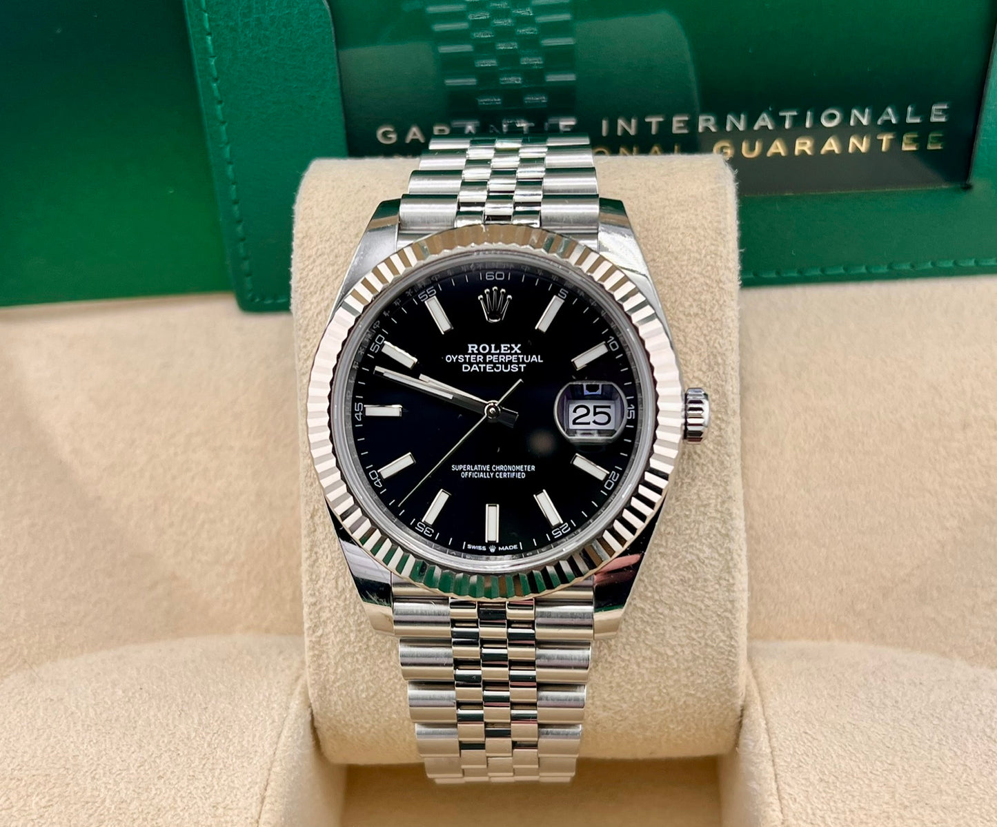 Rolex Datejust 41mm 126334 Black Dial 2021 Jubilèe