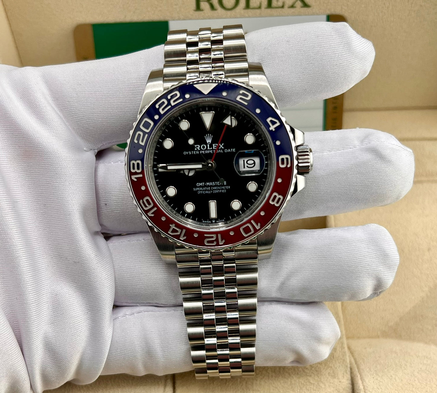 Rolex GMT-Master II 126710BLRO ''Pepsi'' Jubilèe 2019 Ita