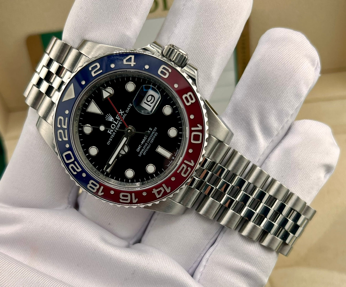 Rolex GMT-Master II 126710BLRO ''Pepsi'' Jubilèe 2019 Ita