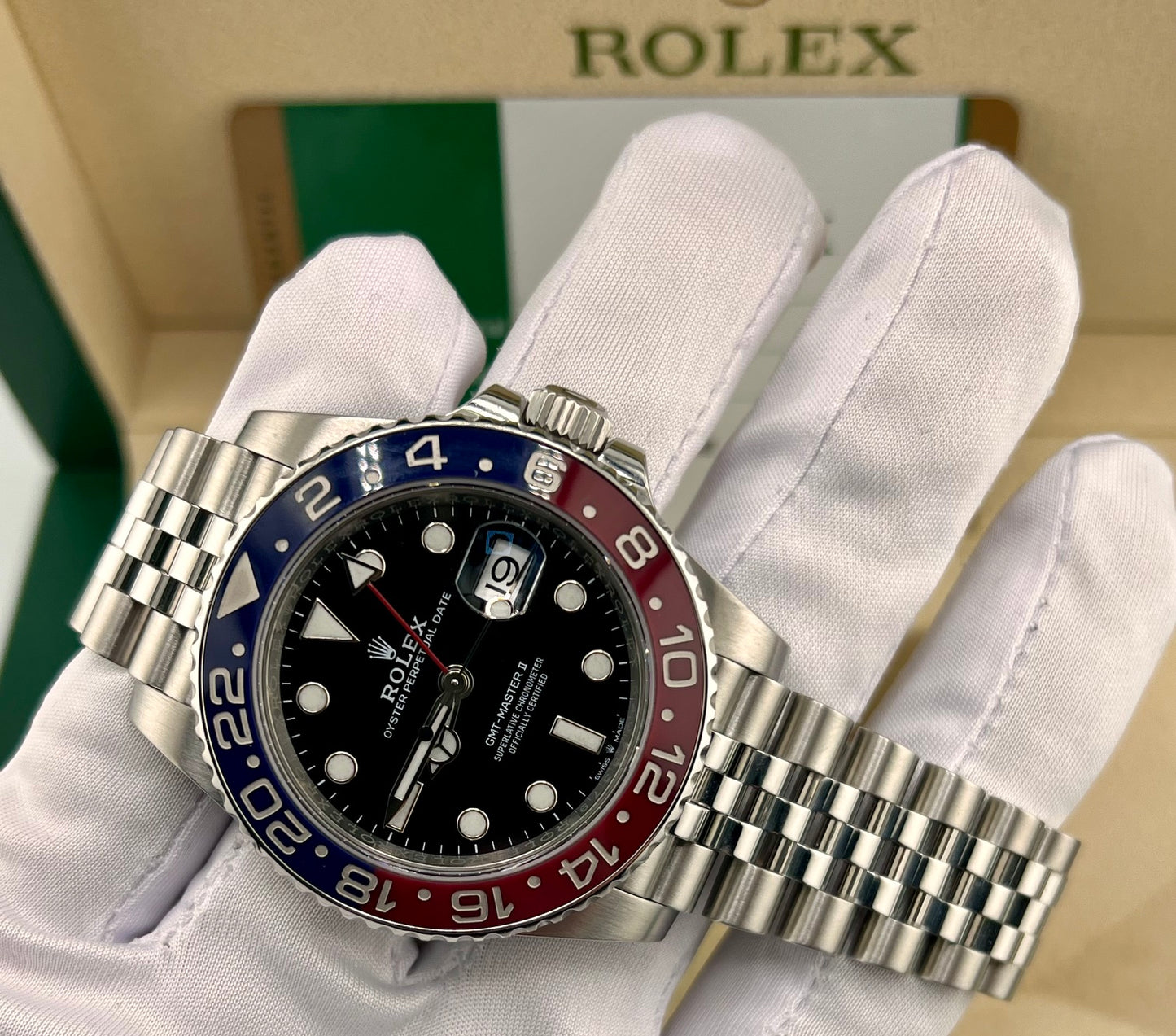 Rolex GMT-Master II 126710BLRO ''Pepsi'' Jubilèe 2019 Ita