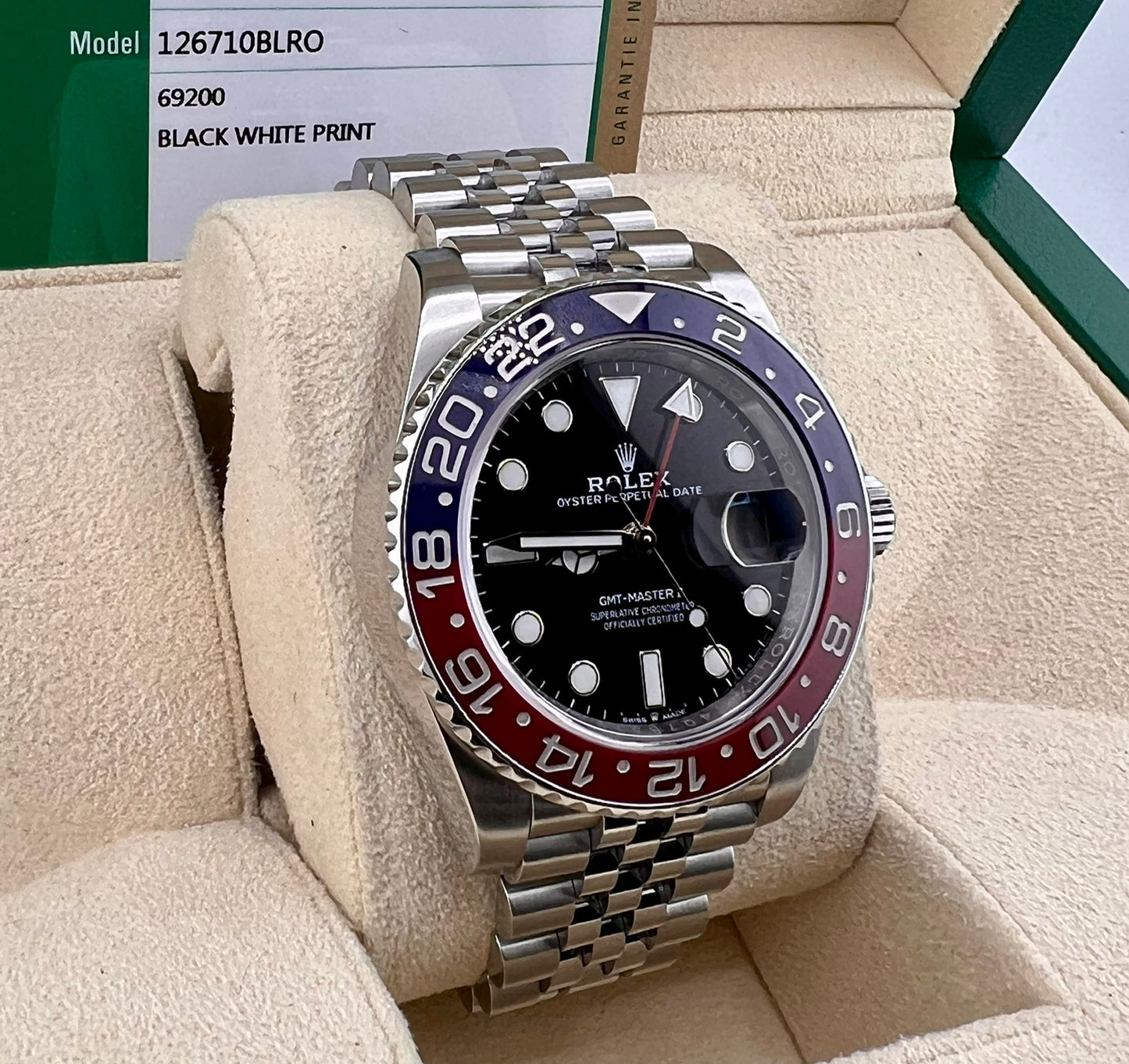 Rolex GMT-Master II 126710BLRO ''Pepsi'' Jubilèe 2019 Ita
