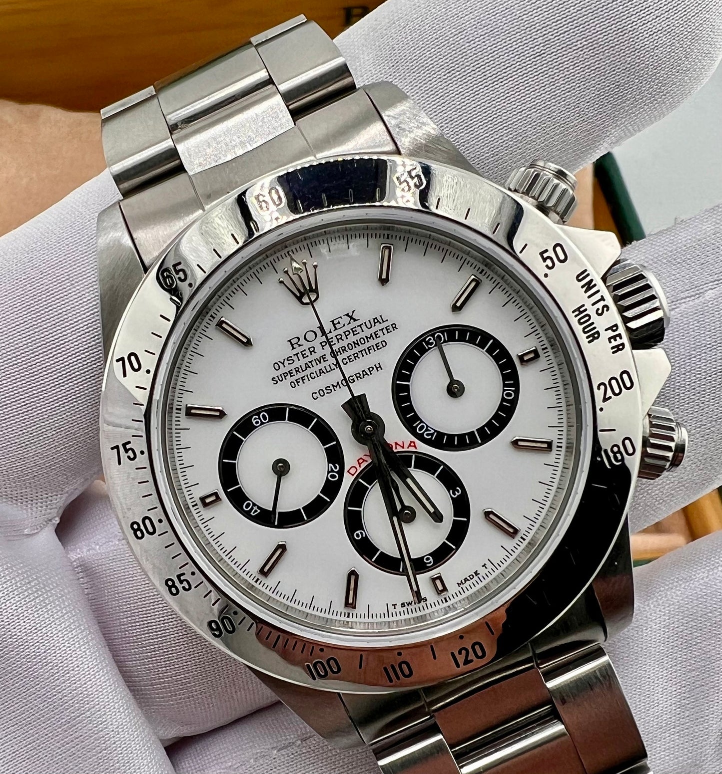 Rolex Daytona 16520 Zenith R Serial ''Porcellana'' Dial 1989