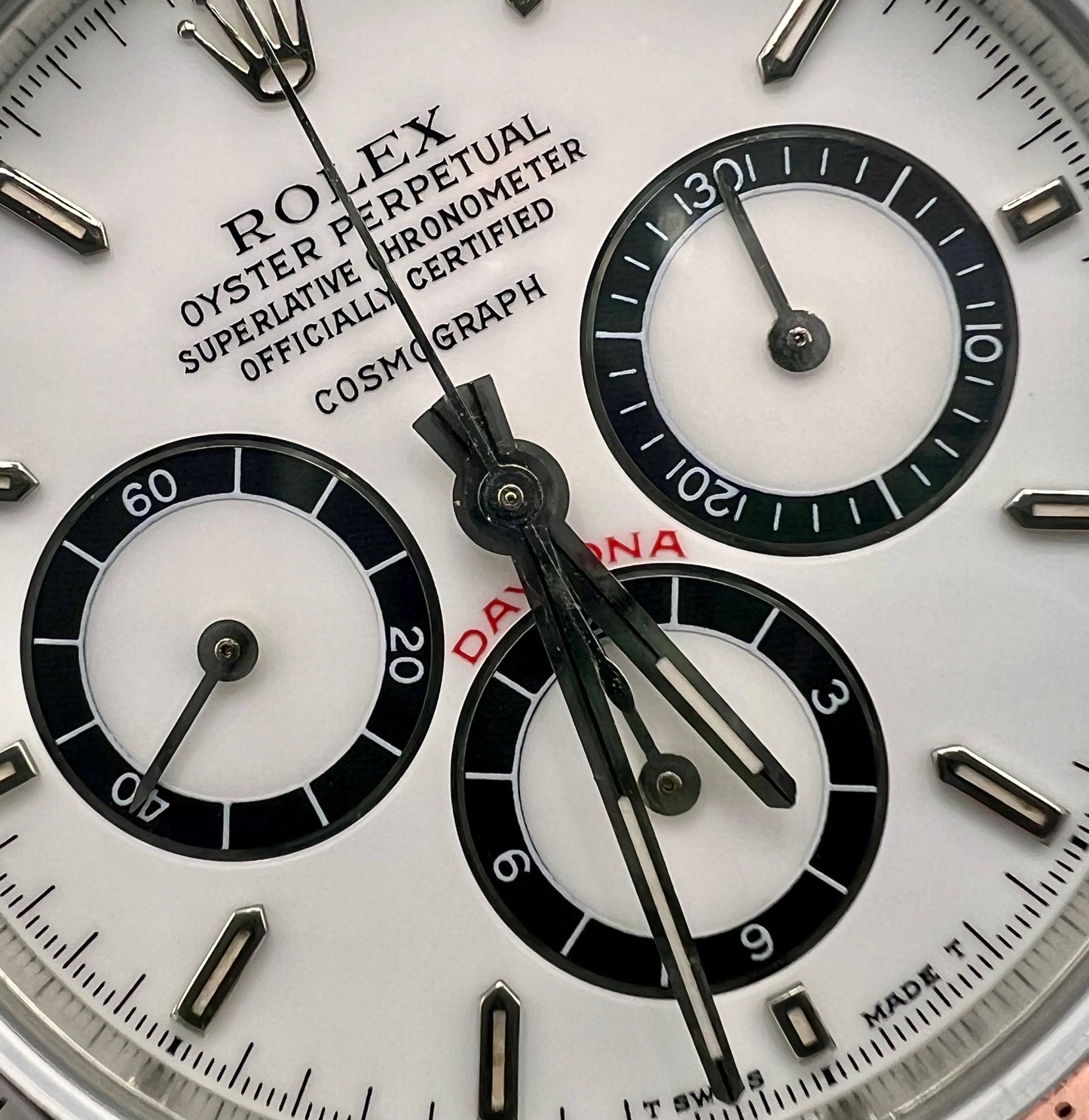 Rolex Daytona 16520 Zenith R Serial ''Porcellana'' Dial 1989