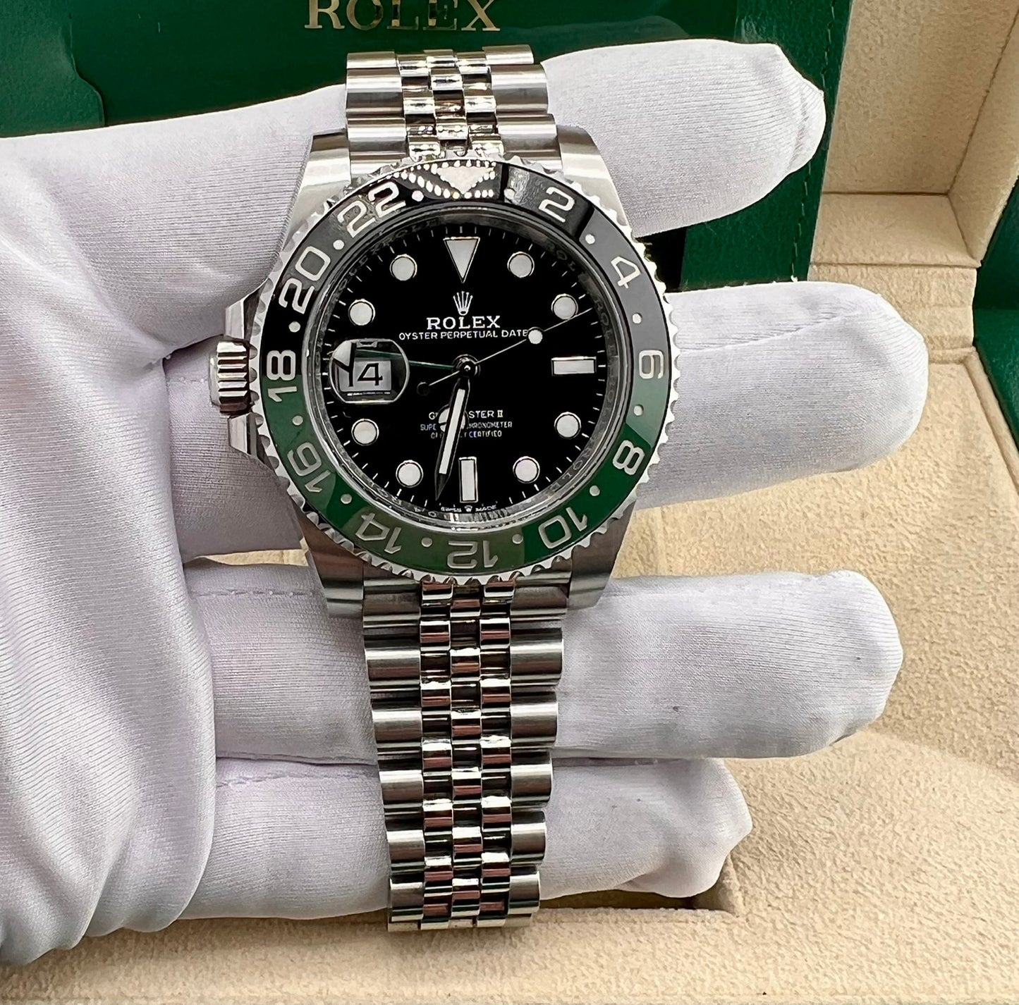 Rolex GMT-Master II 126720VTNR ''Sprite'' Jubilèe 2024 Full Set