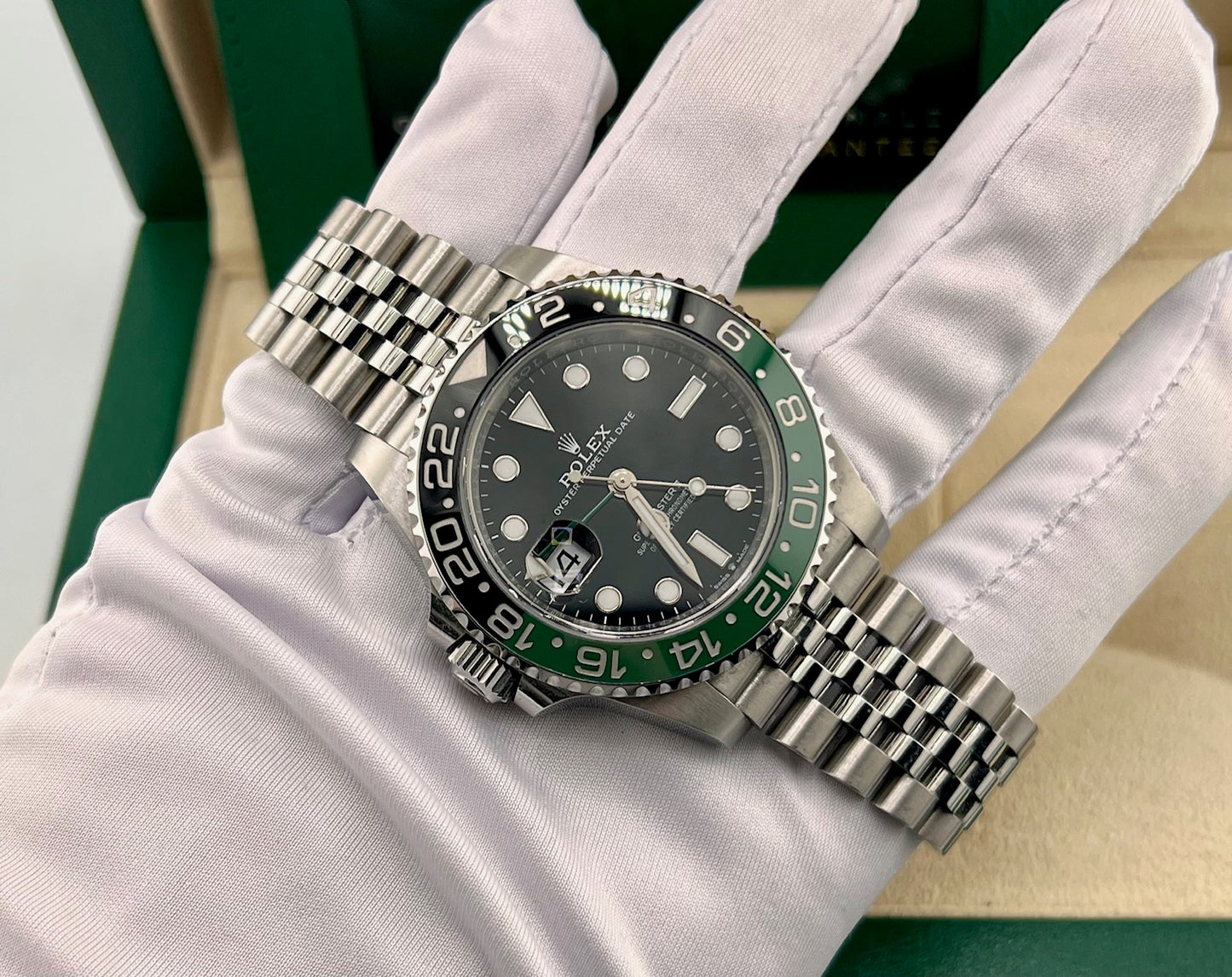 Rolex GMT-Master II 126720VTNR ''Sprite'' Jubilèe 2024 Full Set