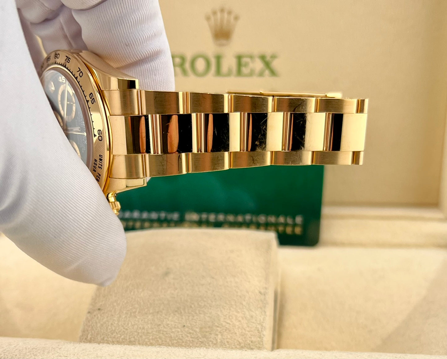 Rolex Daytona 116508 Black Dial Diamond index 2023 11 links 1/2