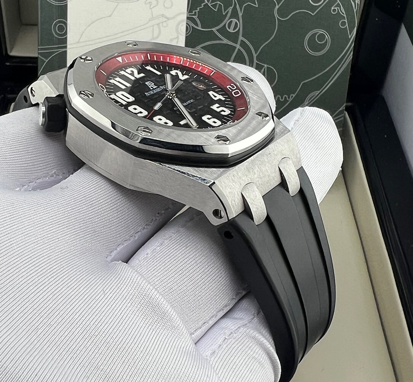 Audemars Piguet Royal Oak Offshore Scuba Boutique 15701ST 42mm full set