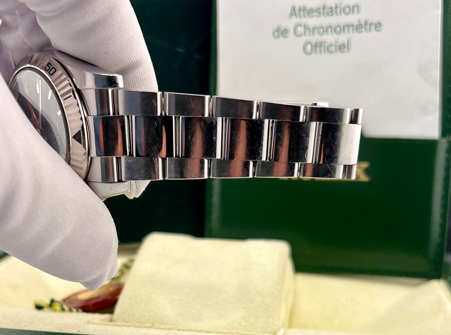 Rolex Datejust Turn-O-Graph 116264 36mm Black Dial 2005 B&P