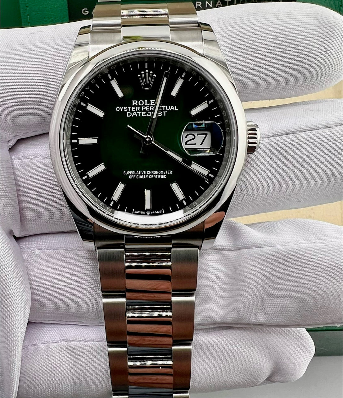 Rolex Datejust 36mm 126200 Ombrè Dial 2026 36mm Oyster
