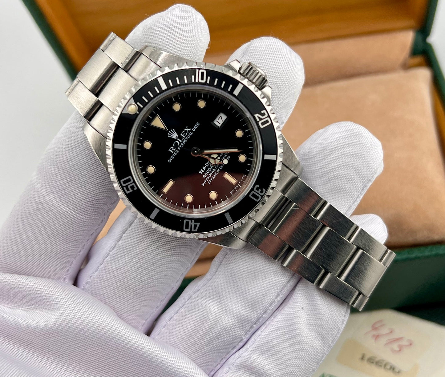 Rolex Sea-Dweller 16600 1992 B&P 40mm Germania