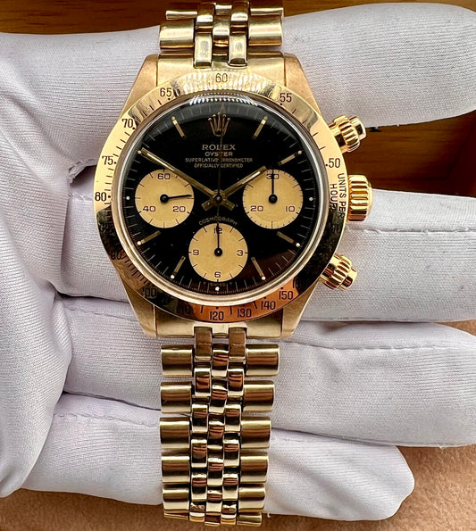Rolex Daytona 6265 1977 14kt Jubilèe ''ovolini ''only watch
