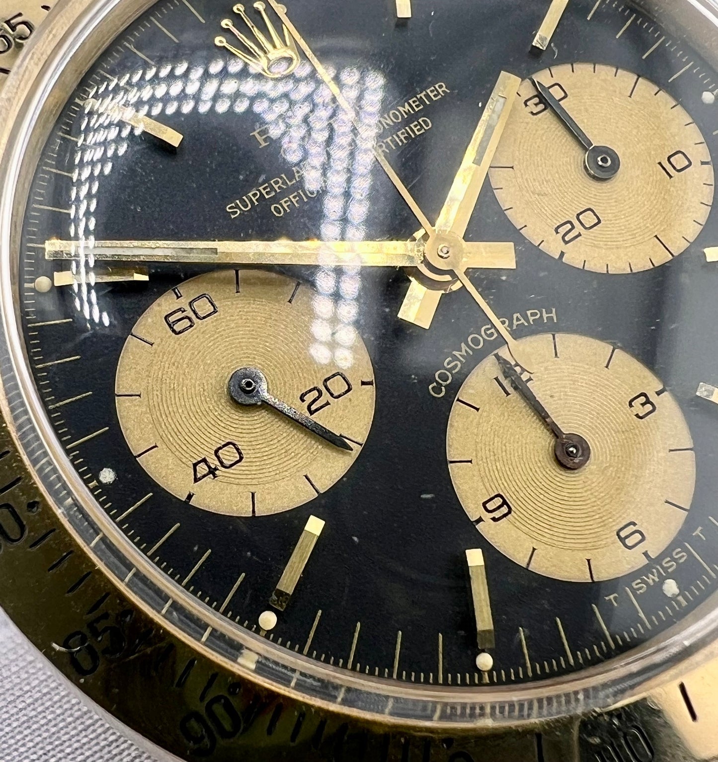 Rolex Daytona 6265 1977 14kt Jubilèe ''ovolini ''only watch