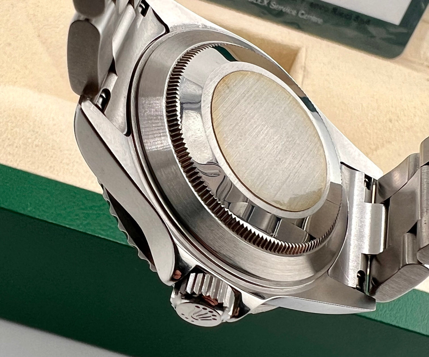 Rolex Submariner "Kermit" 16610LV 2004 No Paper Rolex Service 2022