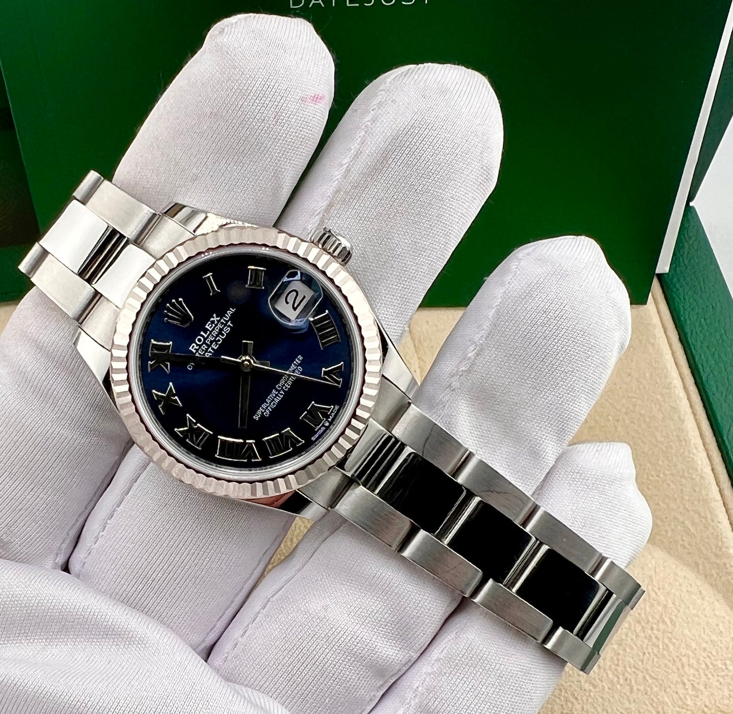 Rolex Datejust 31mm 278274 Oyster Blue Dial Roman index 2022