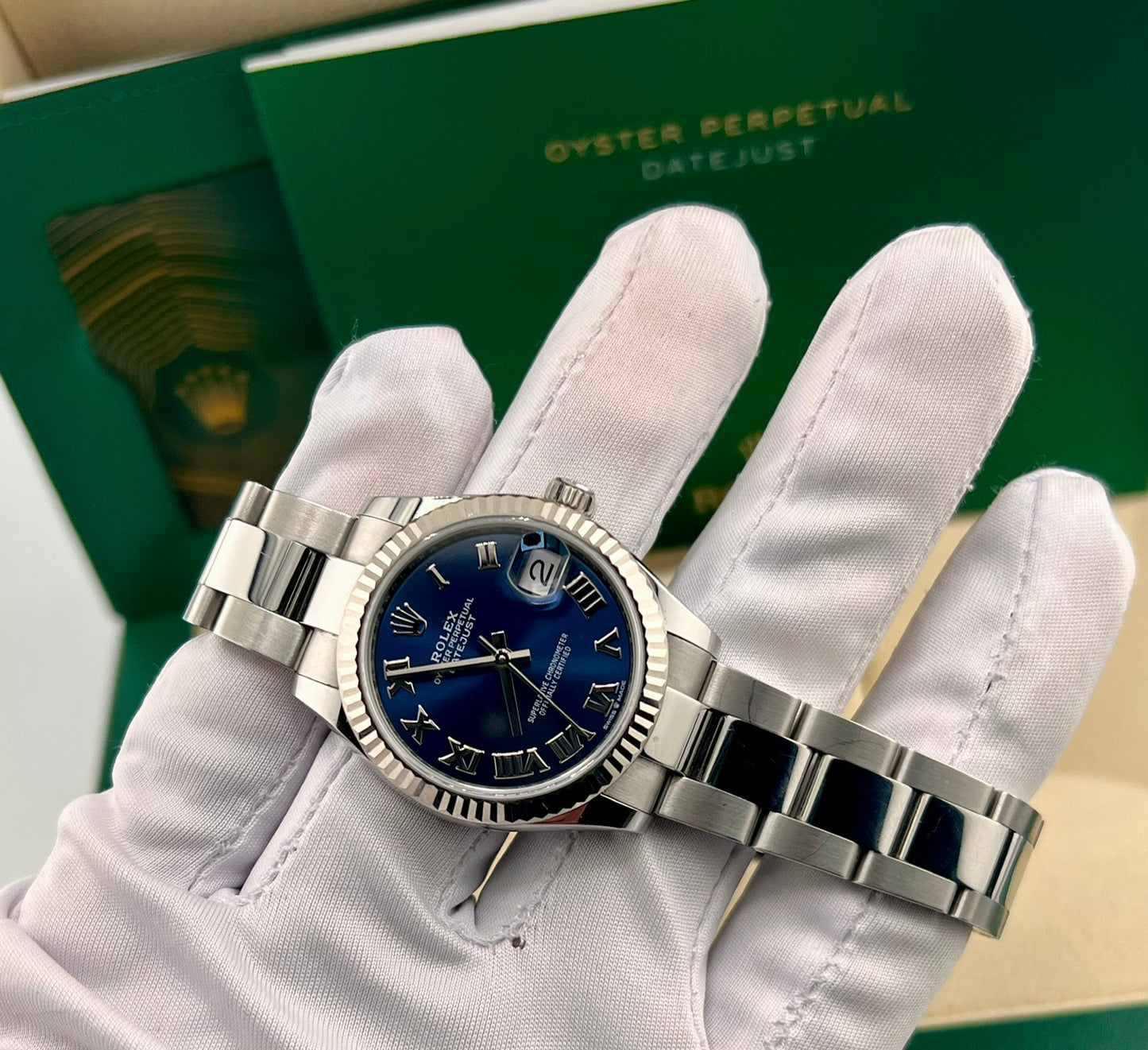 Rolex Datejust 31mm 278274 Oyster Blue Dial Roman index 2022