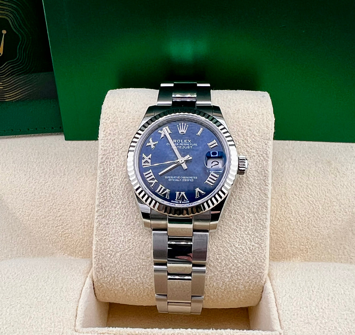 Rolex Datejust 31mm 278274 Oyster Blue Dial Roman index 2022