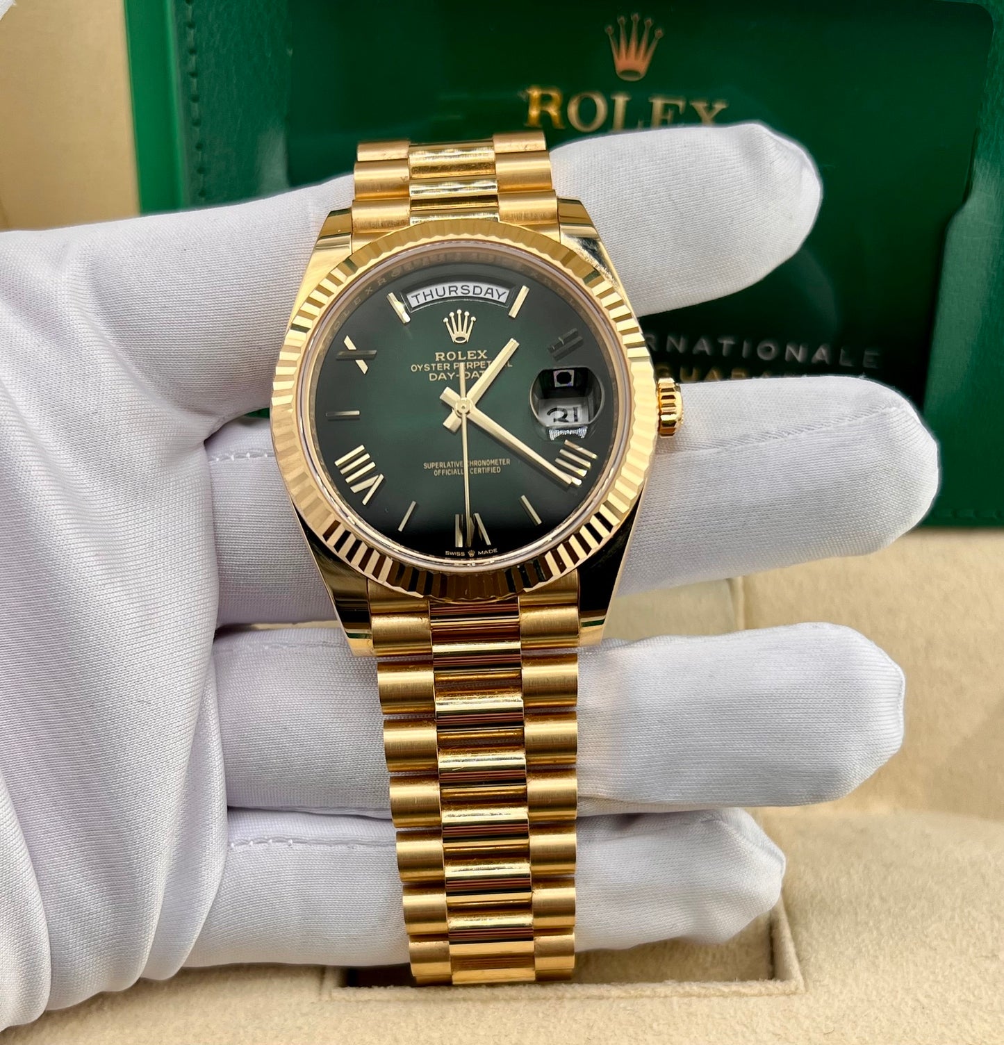Rolex Day-Date 40mm 228238 Ombrè Dial 2025